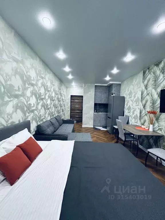 Студия Краснодарский край, Сочи Бытха мкр, ул. Бытха, 4/10А (30.0 м) - Фото 0