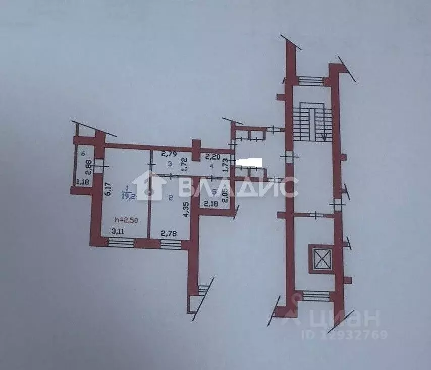 1-к кв. Пензенская область, Пенза ул. Терновского, 214 (47.7 м) - Фото 2