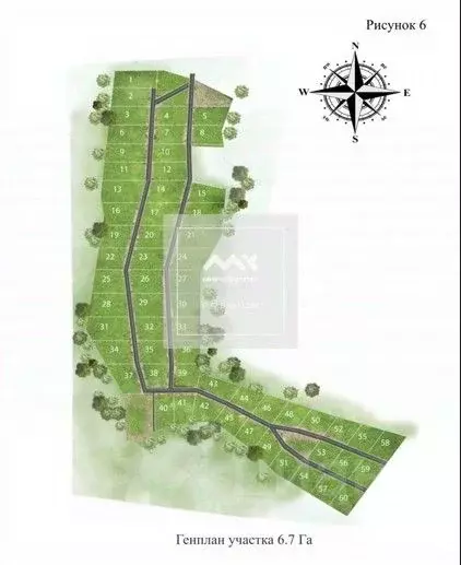 Участок в Ленинградская область, Приозерский район, Мельниковское ... - Фото 1