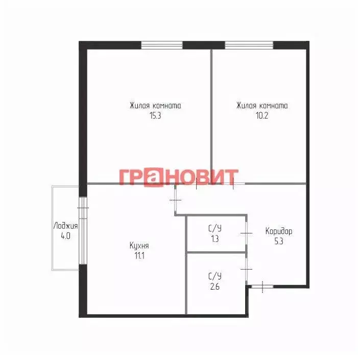 2-к кв. Новосибирская область, Новосибирский район, с. Верх-Тула, ... - Фото 1