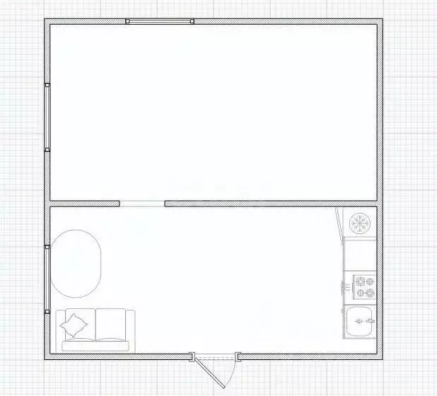 Комната Костромская область, Кострома Строительный проезд, 3 (24.0 м) - Фото 1