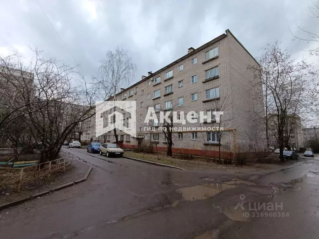 1-к кв. Ивановская область, Иваново просп. Текстильщиков, 48А (30.5 м) - Фото 0