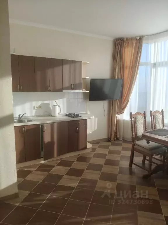 1-к кв. Крым, Ялта муниципальный округ, Ливадия пгт ул. Виноградная, ... - Фото 1