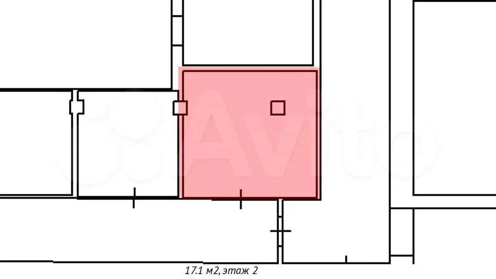 Сдам помещение свободного назначения, 17.2 м - Фото 1