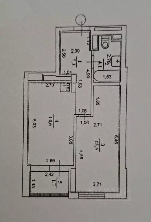 1-к кв. Нижегородская область, Нижний Новгород д. Анкудиновка, ул. ... - Фото 2