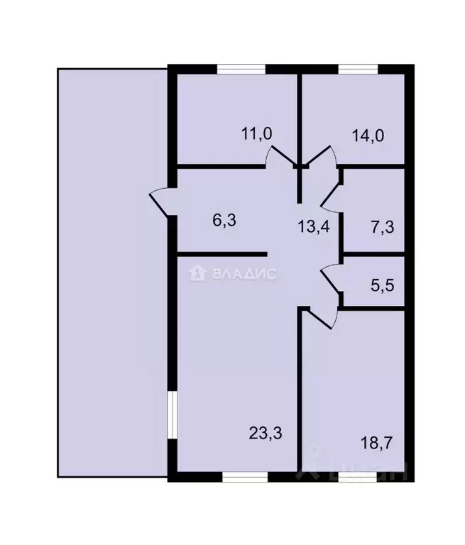Дом в Владимирская область, Владимир д. Уварово, проезд 2-й ... - Фото 2