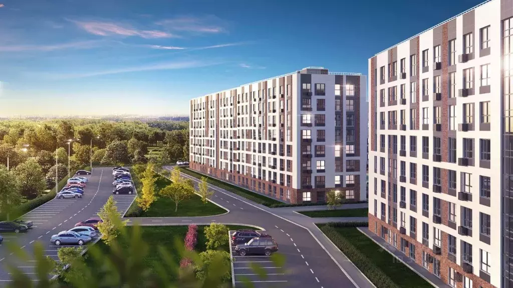 3-к кв. Татарстан, с. Высокая Гора Атмосфера жилой комплекс (80.07 м) - Фото 1