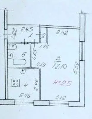 1-к кв. Волгоградская область, Волгоград Краснополянская ул., 32 (30.6 ... - Фото 2