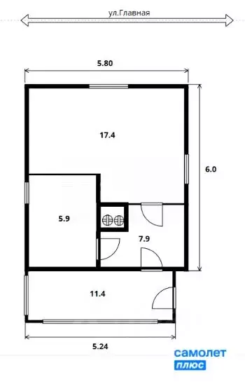 Дом в Карелия, Пряжинский район, Матросское с/пос, Восход СНТ ул. ... - Фото 2