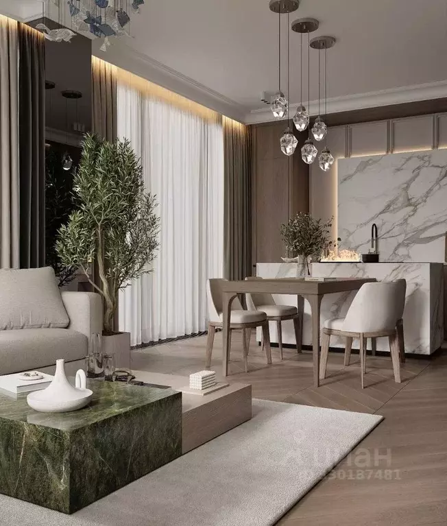 4-к кв. Москва Летниковская ул., 11к1 (125.0 м) - Фото 1