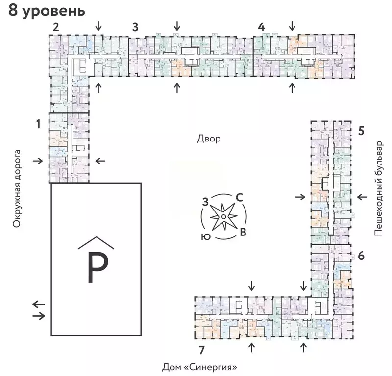 2-к кв. Тюменская область, Тюмень Интернациональная ул., 199к10 (40.65 ... - Фото 2
