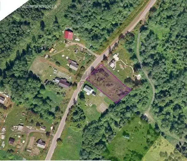 Участок в Бургинское сельское поселение, деревня Лопотень (17 м) - Фото 1