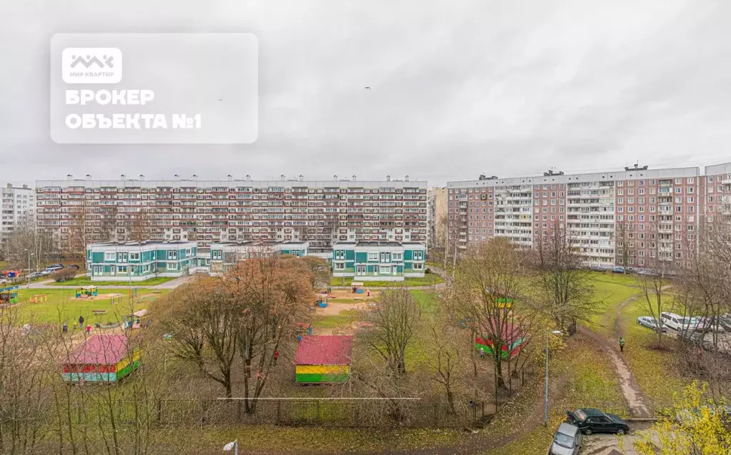 2-к кв. Санкт-Петербург просп. Авиаконструкторов, 20К3 (57.2 м) - Фото 1