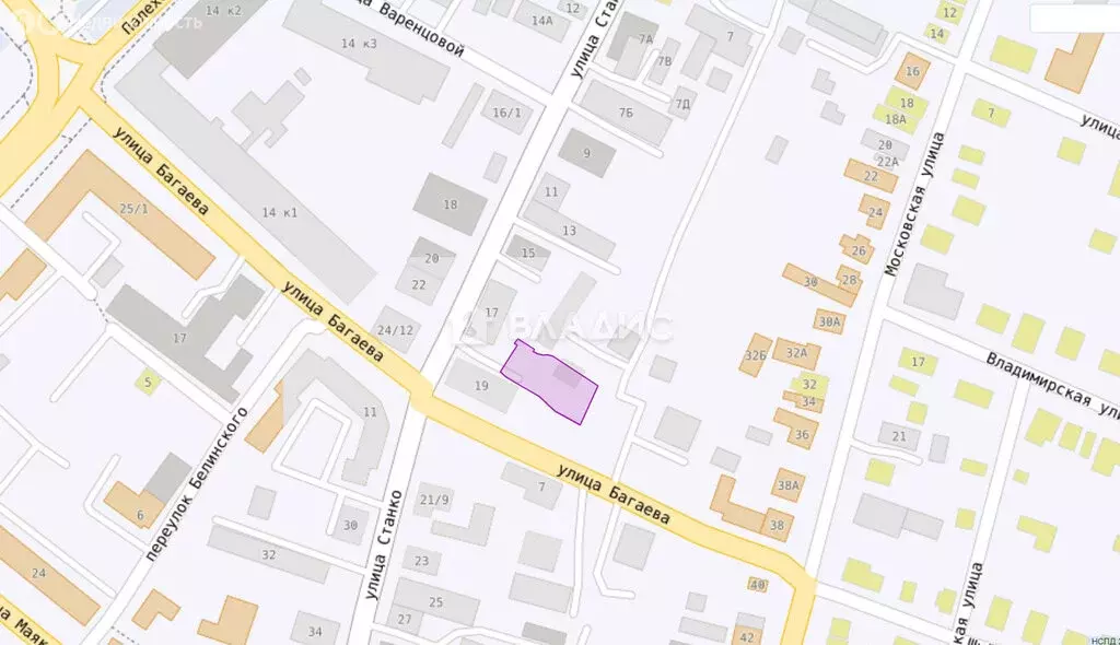 Участок в Иваново, улица Багаева, 6А (11.2 м) - Фото 1