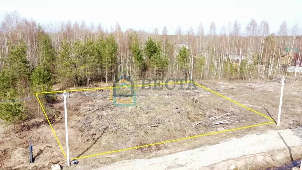 Участок в городской посёлок Рахья, Садовая улица (10 м) - Фото 0