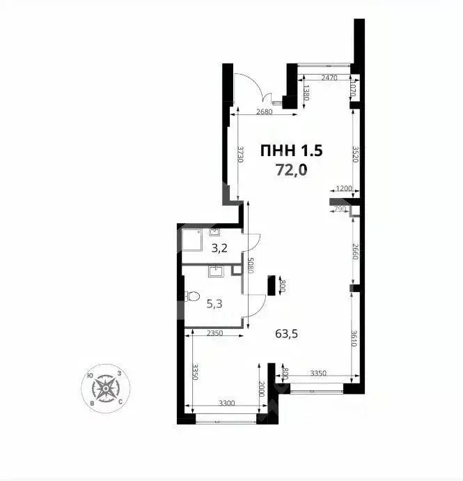 Помещение свободного назначения в Московская область, Химки ул. 1-я ... - Фото 2