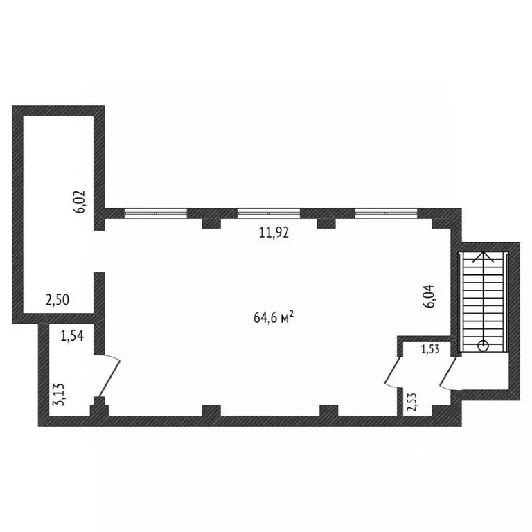 Офис в Белгородская область, Белгород Свято-Троицкий бул., 15 (89 м) - Фото 2