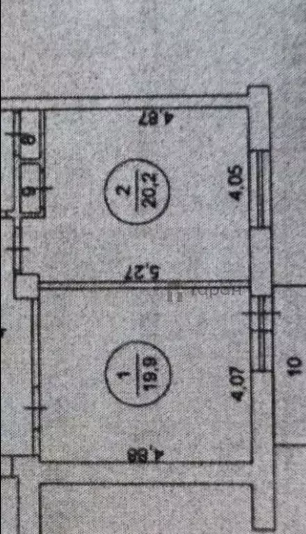 Комната Челябинская область, Челябинск ул. Савина, 10 (25.2 м) - Фото 2