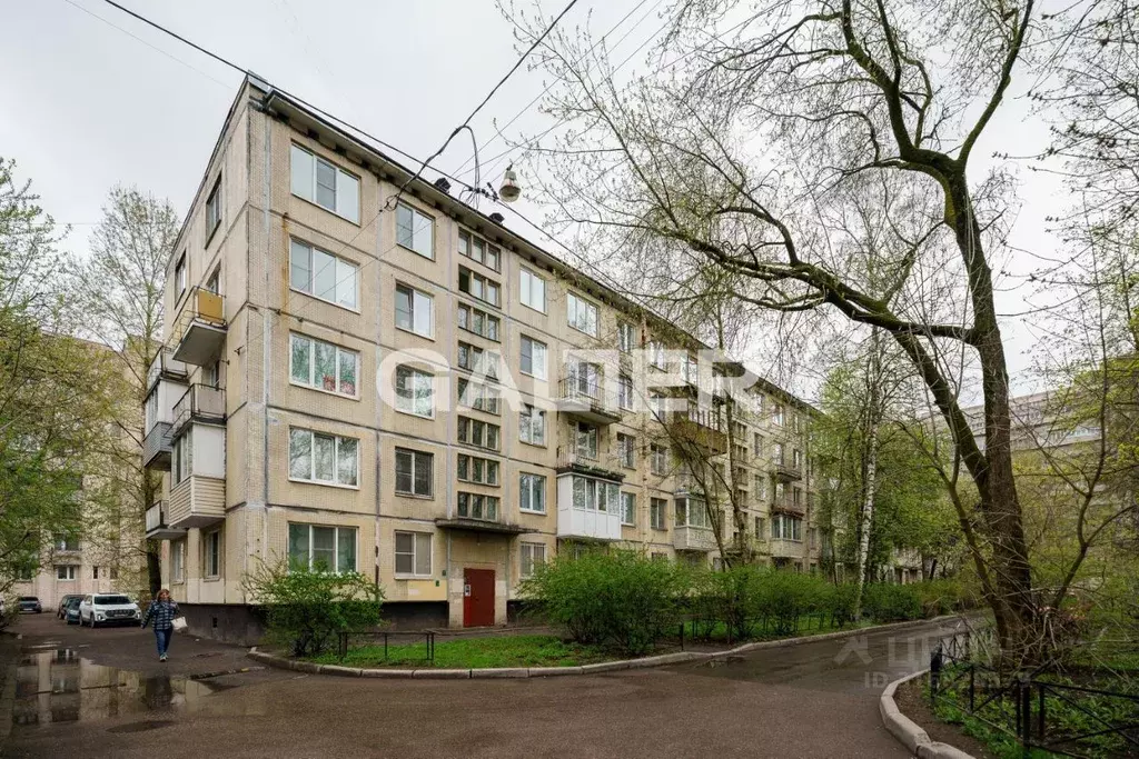2-к кв. Санкт-Петербург Варшавская ул., 65 (44.6 м) - Фото 0