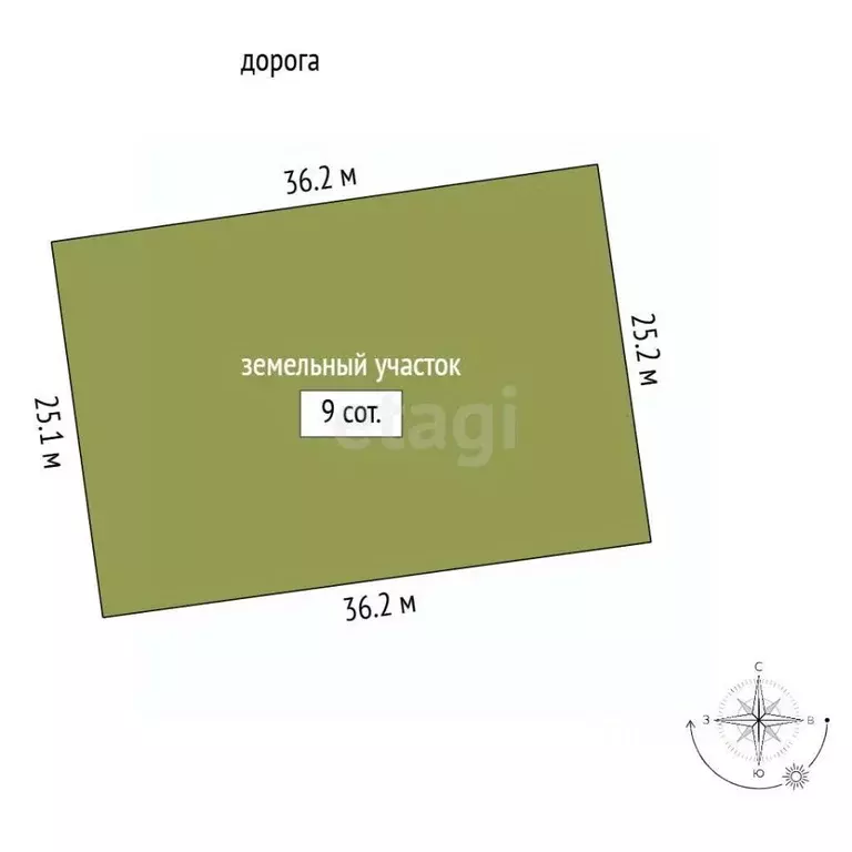 Участок в Ленинградская область, Ломоносовский район, Кипенское с/пос, ... - Фото 1