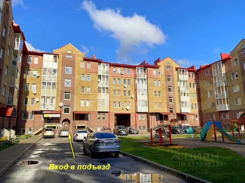 3-к кв. Ленинградская область, Всеволожск Межевая ул., 21 (93.6 м) - Фото 1