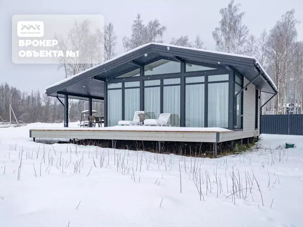 Дом в Ленинградская область, Выборгский район, Полянское с/пос, пос. ... - Фото 1