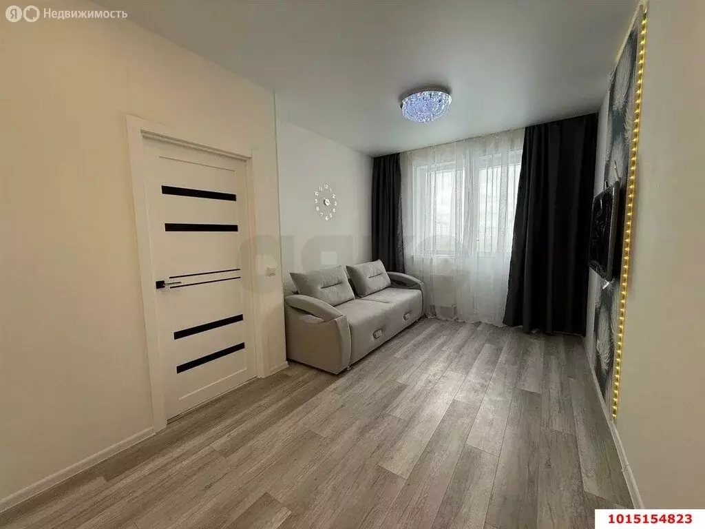 1-комнатная квартира: Краснодар, микрорайон имени Петра Метальникова, ... - Фото 2