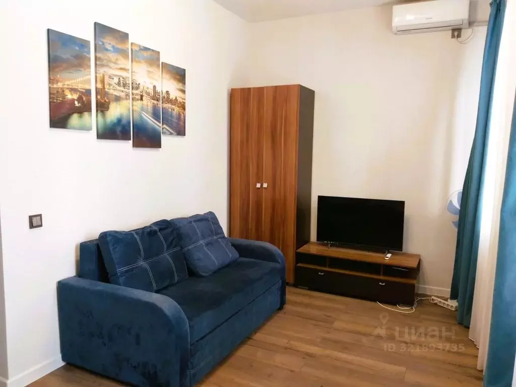 Студия Краснодарский край, Краснодар ул. Ивана Беличенко (24.3 м) - Фото 1