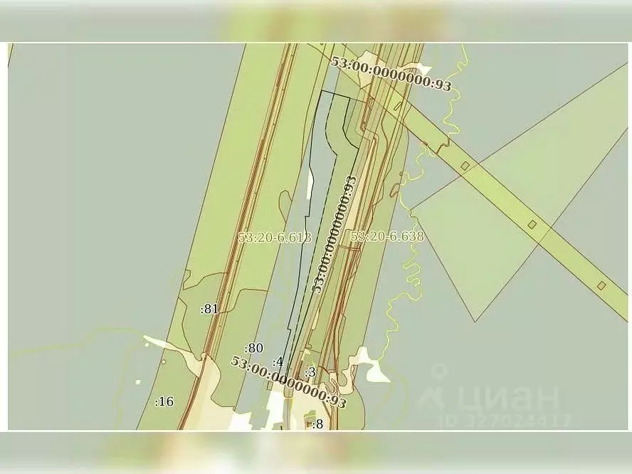 Участок в Новгородская область, Чудовский район М-10 Россия, 553-й км ... - Фото 2