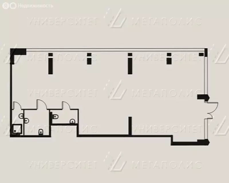 Торговая площадь (128 м) - Фото 1
