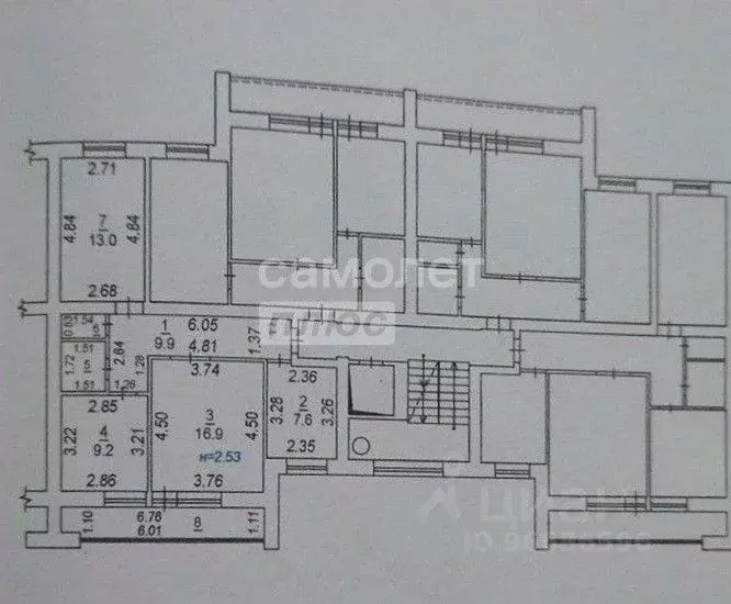 3-к кв. Краснодарский край, Ейск Коммунистическая ул., 20/1 (60.5 м) - Фото 2