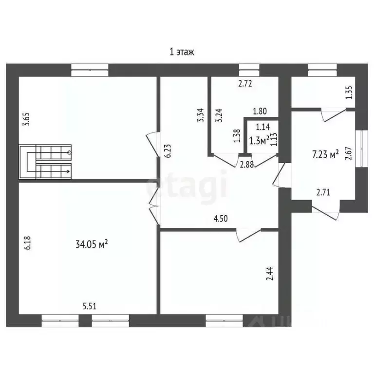 Дом в Тюменская область, Тобольск пер. Лесной, 22 (210 м) - Фото 2