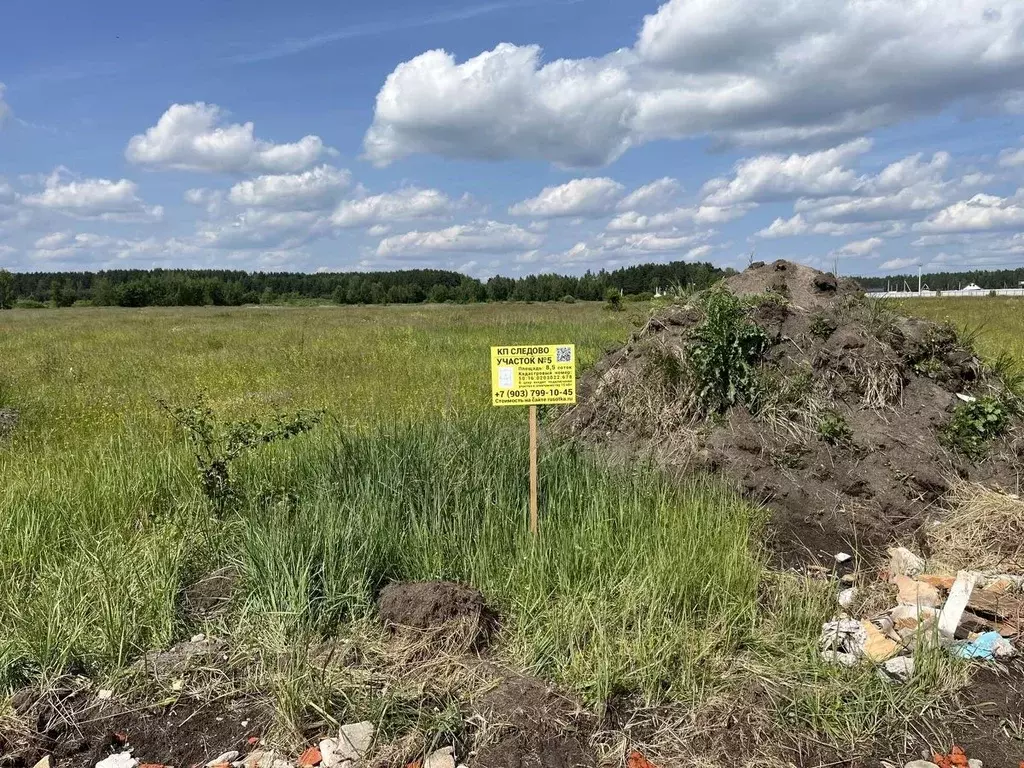 Участок в Московская область, Богородский городской округ, Следово кп ... - Фото 1