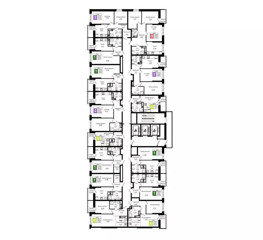 Студия Ростовская область, Ростов-на-Дону Нефтекачка кв-л, Октябрь ... - Фото 2