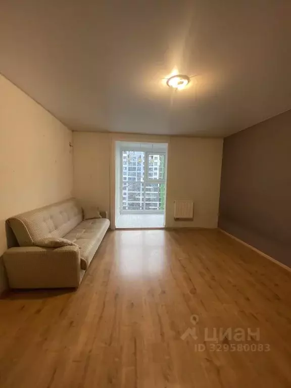 Студия Санкт-Петербург ул. Вадима Шефнера, 12к1 (24.4 м) - Фото 2