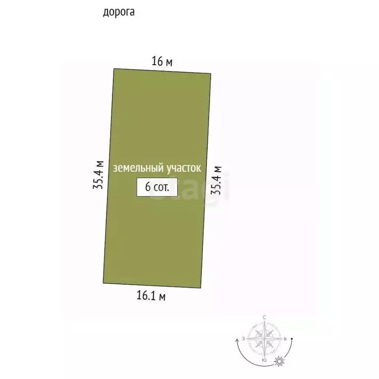 Участок в Крым, Ленинский район, Семисотское с/пос, с. Каменское ул. ... - Фото 2