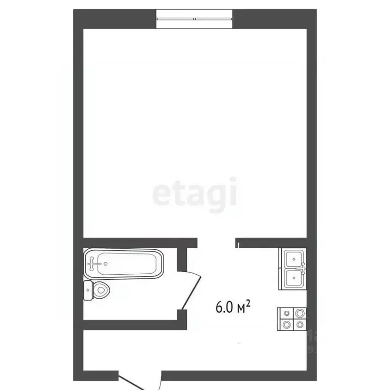 Комната Тюменская область, Тюмень Тульская ул., 11 (18.0 м) - Фото 2