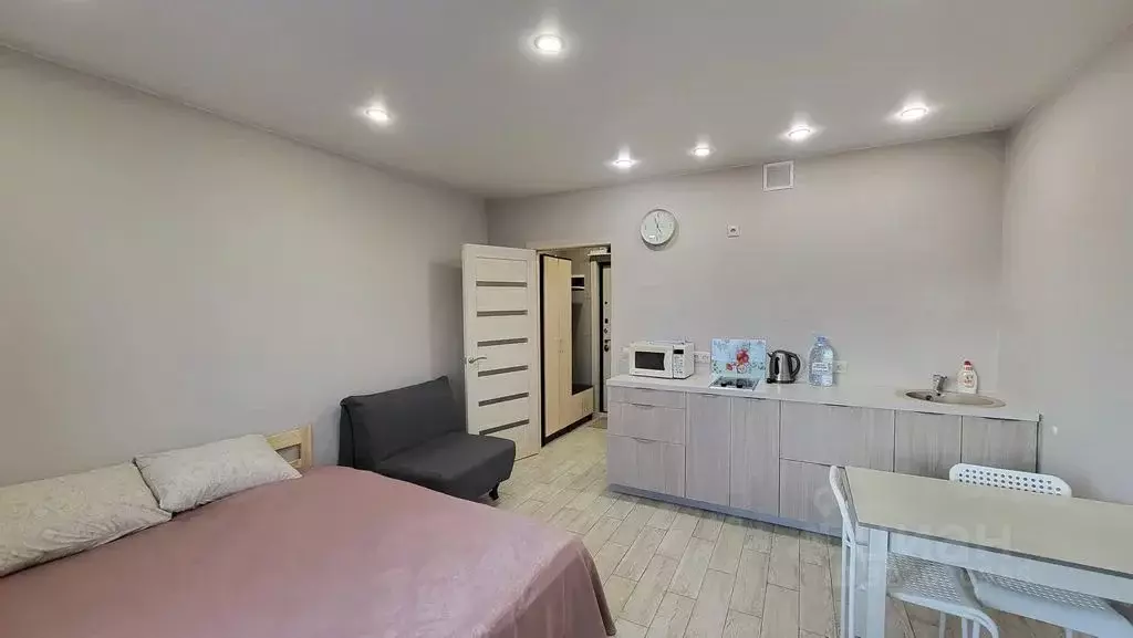 Студия Московская область, Домодедово Южный мкр, ул. ... - Фото 1