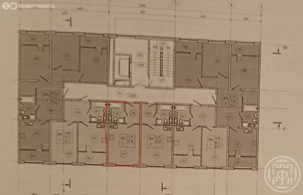 Квартира-студия: Коммунар, Железнодорожная улица, 41к1 (25.9 м) - Фото 1