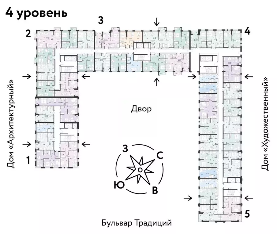 1-к кв. Тюменская область, Тюмень ул. Новоселов, 102 (46.33 м) - Фото 2