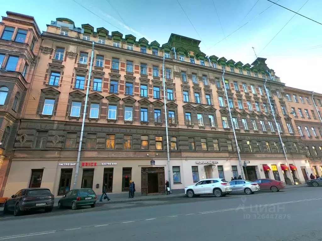 Комната Санкт-Петербург ул. Жуковского, 7-9 (22.0 м) - Фото 0