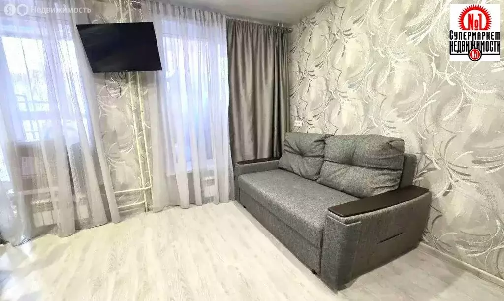 Квартира-студия: посёлок городского типа Стройкерамика, улица Николая ... - Фото 2