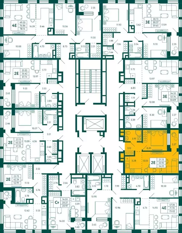 1-к кв. Башкортостан, Уфа Зеленая Роща жилрайон, Терле Парк жилой ... - Фото 2