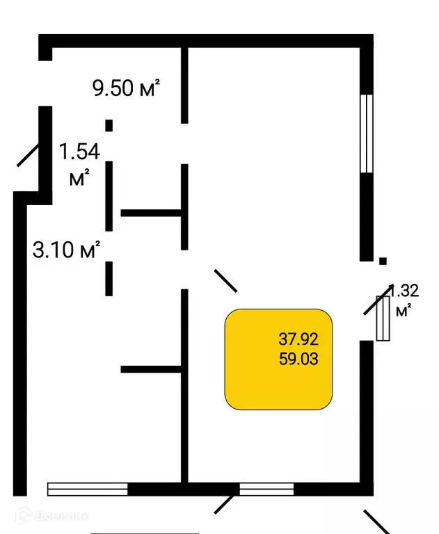 Продаётся 3-к квартира, 59.44 м - Фото 0