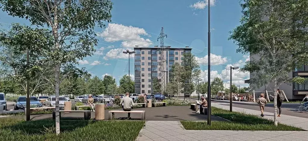 2-к. квартира, 58,6 м, 5/8 эт. - Фото 0