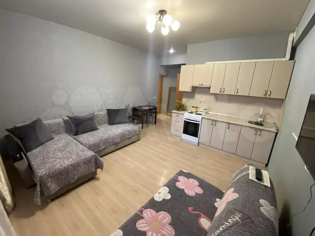 Квартира-студия, 37,2 м, 1/5 эт. - Фото 1