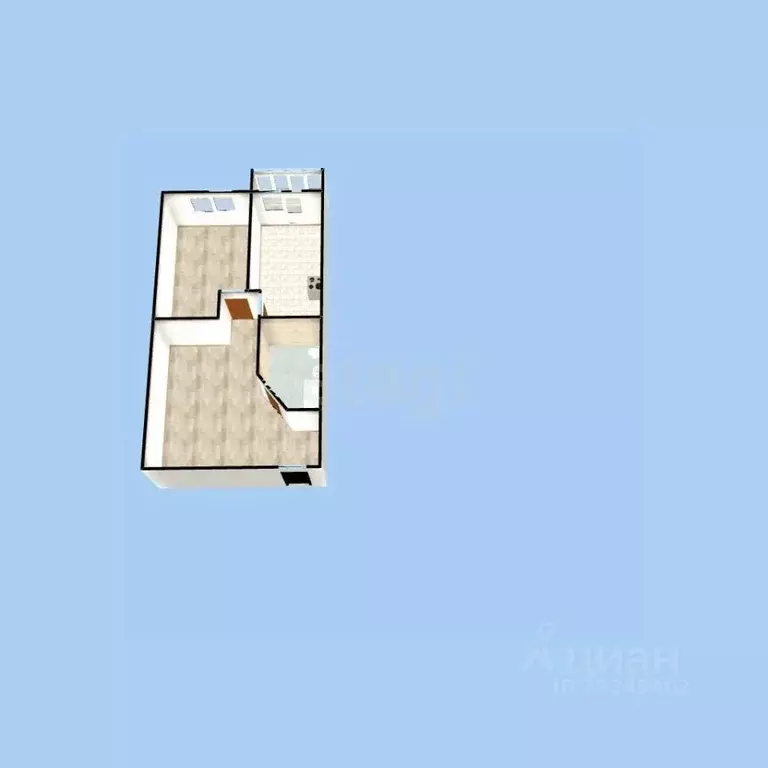 2-к кв. Башкортостан, Уфа ул. Малая Шелководная, 17 (50.0 м) - Фото 2