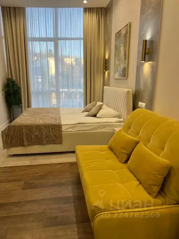 1-к кв. Краснодарский край, Сочи Центральный мкр, ул. Навагинская, 11А ... - Фото 1