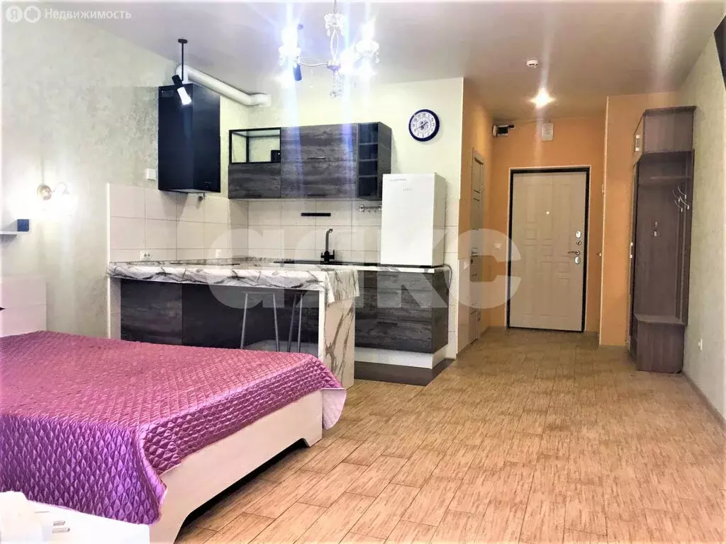 Квартира-студия: Анапа, Пионерский проспект, 274Б (29 м) - Фото 1