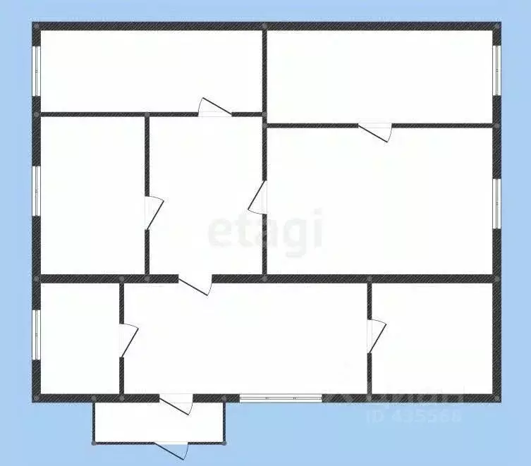 Дом в Белгородская область, Губкинский городской округ, с. Долгое пер. ... - Фото 2